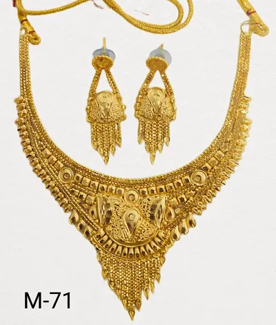 Elegant Brass And Jewellery Set for Women