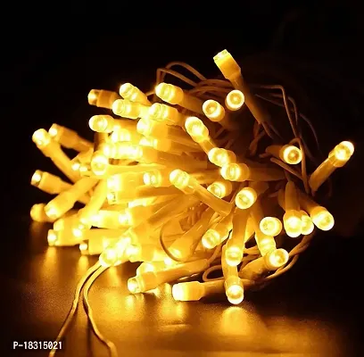 Radisson? String Lights- Golden (Warm White) 51 feet, 60 Bulbs, ISI Certified Series Fairy Lights for Home, Office, Diwali, Christmas,rid Decoration,Copper Wire,Extra Bright LED,Water Proof,Indian 1a