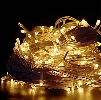 Radisson? String Lights- Golden (Pack-2) 51 feet, 60 Bulbs, Ferry Lights for Home, Office, Diwali, Christmas, Decoration, Copper Wire,Extra Bright LED,Indian 1w-thumb1