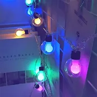 Radisson ? Multicolor Home Decoration Double Ball String LED Fairy Light for Balcony, Curtains, Diwali, Christmas, New Year with 7m Wire and 19 LED Made by India 1-thumb1