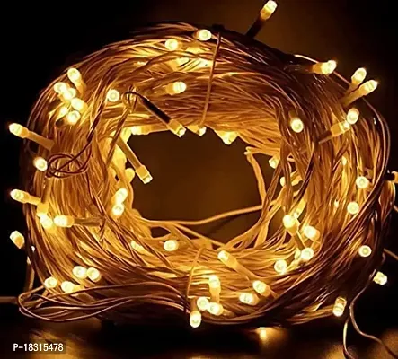 Radisson? String Lights- Golden (Pack-2) 51 feet, 60 Bulbs, Ferry Lights for Home, Office, Diwali, Christmas, Decoration, Copper Wire,Extra Bright LED,Indian 1w-thumb3