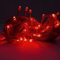 Radisson? String Lights- Red (Pack-2) 51 feet, 60 Bulbs, ISI Certified Series Ferry Lights for Home, Office, Diwali, Christmas, Decoration,Copper Wire, Extra Bright LED,Water Proof,Indian 1-thumb1