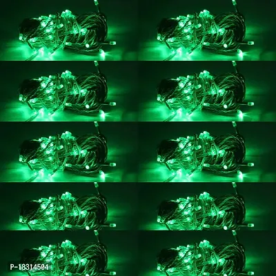 Radisson? String Lights- Green 51 feet, 60 Bulbs, ISI Certified Series Fairy Lights for Home, Office, Diwali, Christmas,rid Decoration,Copper Wire,Extra Bright LED,Water Proof,Indian 1j-thumb4