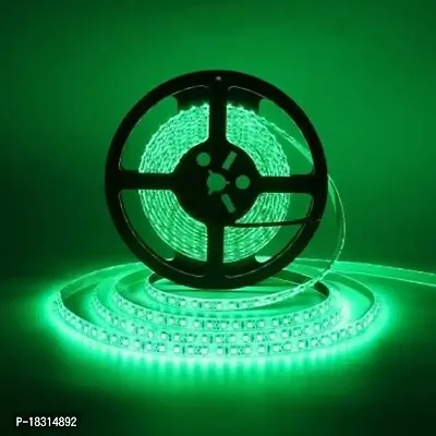 Radisson? LED Strip Light (Pack - 1(Green)) 5 Meter Waterproof with Adapter for Home Decoration Restaurant Office Diwali, Christmas, Festivals Light, Computer and Tv Rooms Made by India 1-thumb2