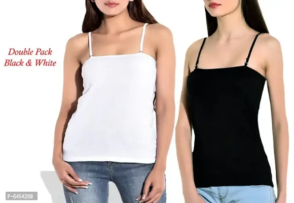Camisole Black and White-thumb0