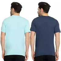 Men Cotton Hosiery Printed T-Shirts-thumb2