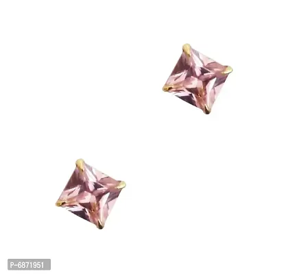 princess  gems earrings for girls (6 mm)