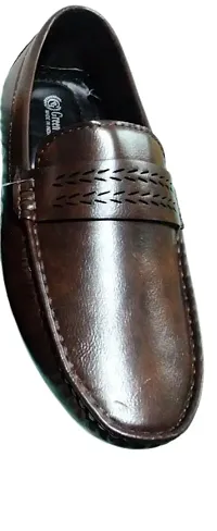 Classic Leather Solid Formal Shoes For Men