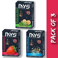 MYSHISHA Herbal Hookah (100% Nicotine and Tobacco Free) Paan Kiwi Mint, Strawberry, Dubai Special (150gm)-thumb1