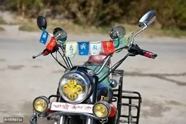 Scoriatibetian Buddhist Prayer Flags For Motorbike For Royal Enfield Classic 350-thumb2