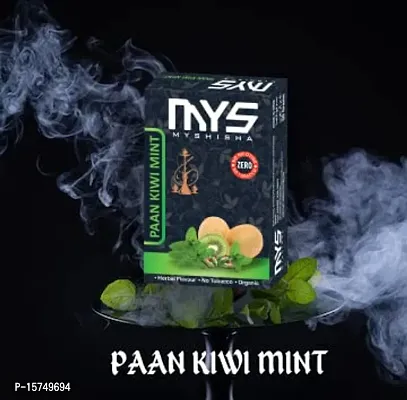 MYSHISHA Herbal Hookah (100% Nicotine and Tobacco Free) Chocolate, Paan Kiwi Mint, BF (150gm)-thumb4