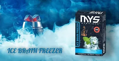 MYSHISHA Herbal Hookah (100% Nicotine and Tobacco Free) Paan Kiwi Mint, Strawberry, BF (150gm)-thumb2