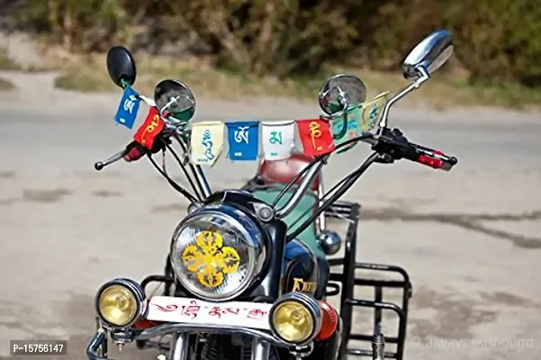 SCORIA? Combo Tibetian Buddhist Prayer Flags for Motorbike  Car for Yamaha FZ FI-thumb3