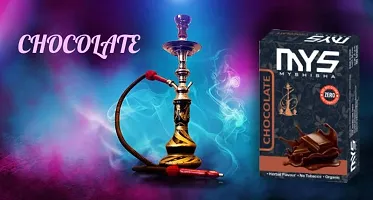 MYSHISHA Herbal Hookah (100% Nicotine and Tobacco Free) Chocolate, Paan Kiwi Mint, Strawberry (150gm)-thumb2