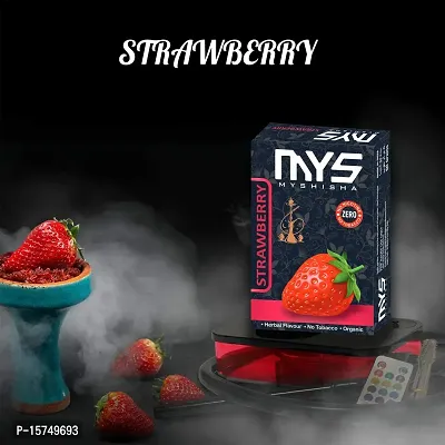 MYSHISHA Herbal Hookah (100% Nicotine and Tobacco Free) Paan Kiwi Mint, Strawberry, Dubai Special (150gm)-thumb4