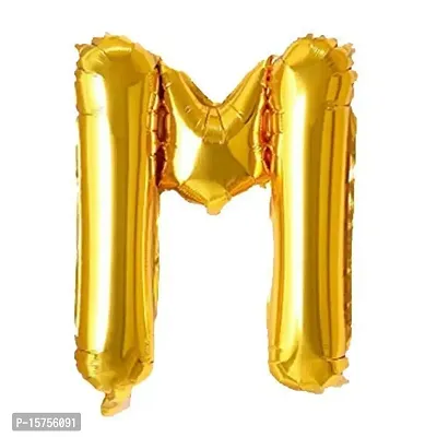 SCORIA Alphabet Foil Balloon 16-inch for Party Decoration/ Make Your Own Custom Phrase for Party with Foil Letters for Birthday-thumb0