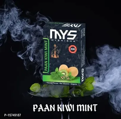 MYSHISHA Herbal Hookah (100% Nicotine and Tobacco Free) Paan Kiwi Mint, Strawberry, BF (150gm)-thumb4