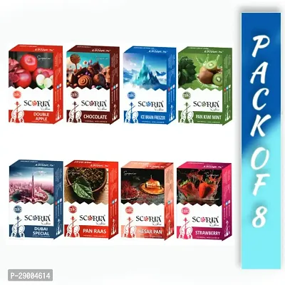 Superior Herbal Hookah Flavour  (Pack Of 8)