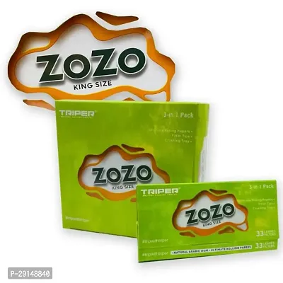 ZOZO Filter/Natural Rolling/20 Booklets Per Box/33 Papers  33 Leaves In one Booklet Box