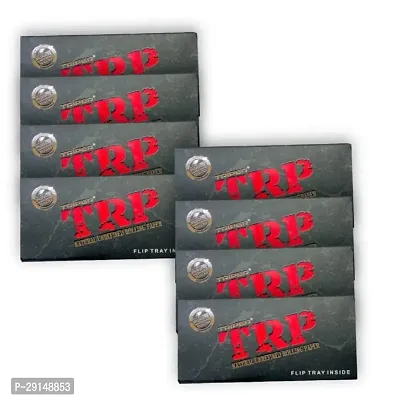 SCORIA TRP BLACK FLIP SLIM KING SIZE ROLLING PAPER (PACK OF 8)