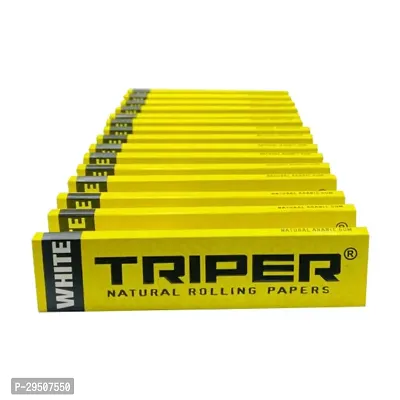 SCORIA TRIPER WHITE SLIM KING SIZE ROLLING PAPER PACK OF 15