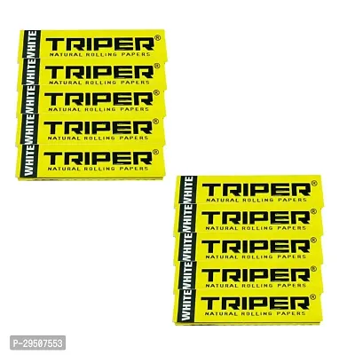 SCORIA TRIPER WHITE SLIM KING SIZE ROLLING PAPER PACK OF 10