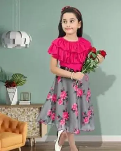 Stylish Fancy Designer Dresses For Girls Pack Of 1