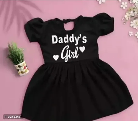 Beautiful Black Frock For Baby Girl