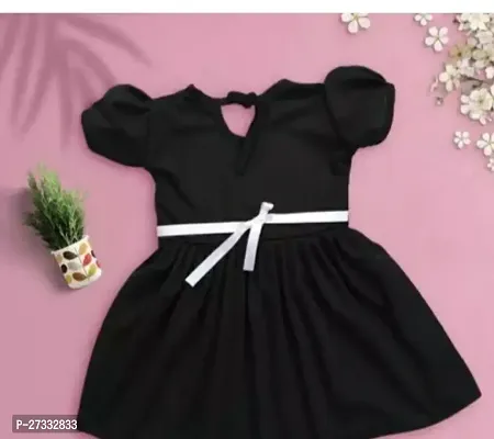 Beautiful Black Frock For Baby Girl-thumb2