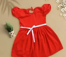 Beautiful Red Frock For Baby Girl-thumb1