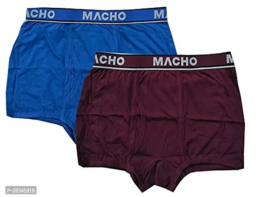 Stylish Cotton Multicoloured Briefs For Men Pack Of 2