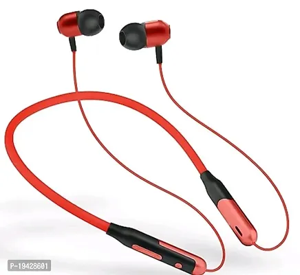 Stylish Red On-ear  Over-ear Bluetooth Wireless Headphones With Microphone-thumb0