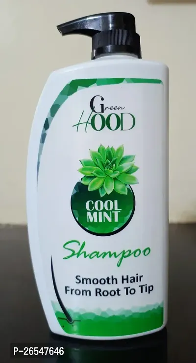 Green Hood Cool Menthol Anty Dendruff Shampoo For Man Women 1L-thumb3