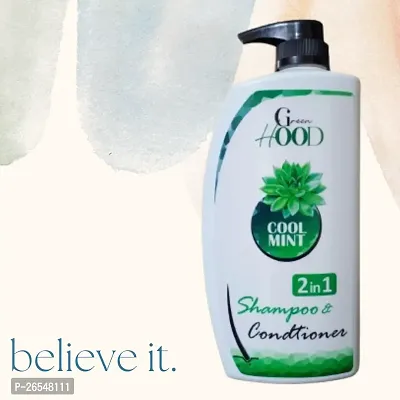 Cool Mint 2 in 1 Anty Dendruff Shampoo for man and women 1L