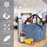 Amyence Lunch Bags for Office Women  Men Insulated Lunch Bag for Kids Tiffin Bag for Organizer Storage Lunch Box Portable and Reusable ? Blue-thumb2