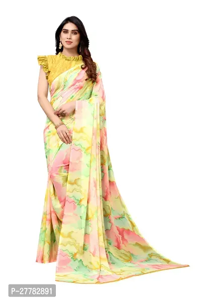 Trendy Saree with Blouse for Women-thumb0