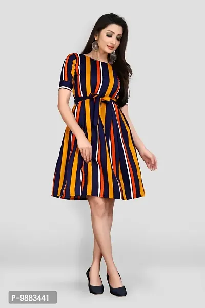Stylish Women Polyester Dress-thumb5