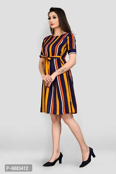 Stylish Women Polyester Dress-thumb5