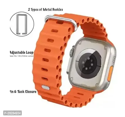 S8 Ultra 4g Android Smartwatch with Sim Cards  Wifi Cellular - Orange, Free Size-thumb3