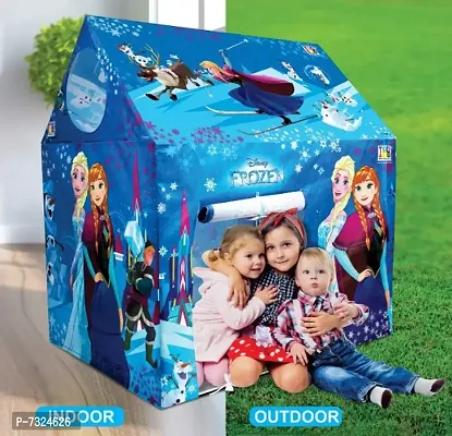 JOY MAKER Frozen Theme Play Tent House for Kids 5 Years and Above Water Repellent Big Size Play House for Girls and Boys, Multicolor-thumb0