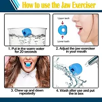 JOY MAKER Jawline Exerciser Jaw, Face, and Neck Exerciser Define Your Jawline, Slim and Tone Your Face, Look Younger and Healthier - Helps Reduce Stress and Craving-thumb2