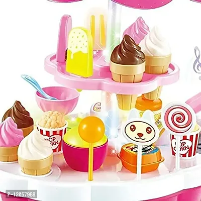 Ice Cream Plastic Music Light Playset Toy Set for kids 39 Pcs-thumb4