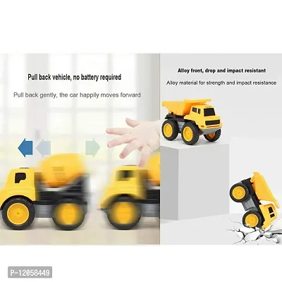 Team Unbreakable Engineering Automobile Construction Plastic Trucks for Kids-thumb3