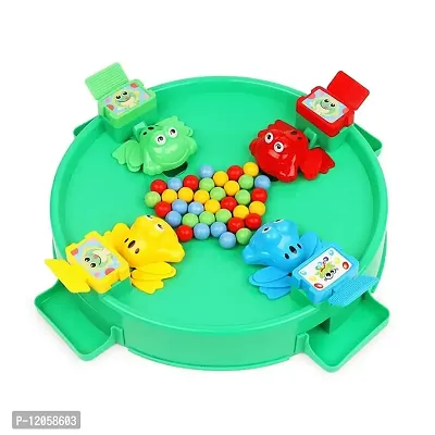 Frog Eat Beans Game-4 Players Plastic Game for Kids-thumb0