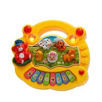 JOY MAKER Educational Baby Musical Animal Farm Developmental Piano Toy for Kids (6.88 x 6.49 x 1.37-Inches)-thumb3