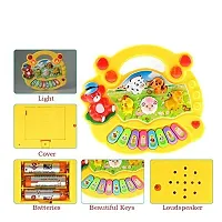 JOY MAKER Educational Baby Musical Animal Farm Developmental Piano Toy for Kids (6.88 x 6.49 x 1.37-Inches)-thumb2