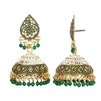 Traditional Brass Jhumka Earring for Women-thumb1