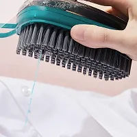 keskriva 3 in 1 Brush Automatic Refillable Liquid Adding Soft Hair Laundry Cleaning Shoe Household Washing Pot Dish Tile for Kitchen Bathroom Bowl Scrubber Hydraulic and Hard Bristles Plastic(1Pcs)-thumb2