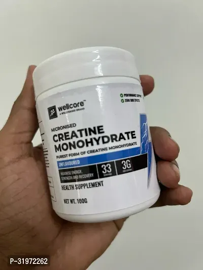 Creatine Monohydrate by Wellcore 100 Gram-thumb0