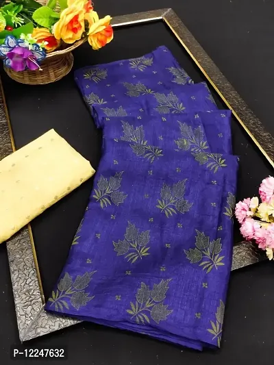 Art Silk Saree with Blouse piece